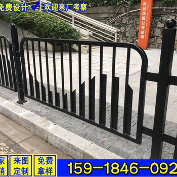 人行道护栏工厂定做1米高京式护栏价格东莞市政护栏