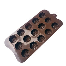 硅胶烤盘巧克力长方形模具烘焙模具