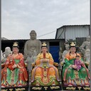 三霄圣母廟神像擺件三霄奶奶三仙圣母九龍圣母神像九天圣母佛像