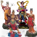 五帝龍王神像龍王爺神像雷公電母風(fēng)伯雨師四海龍王神像制作