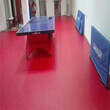 乒乓球运动地胶,pvc塑胶地板批发,包工包料图片