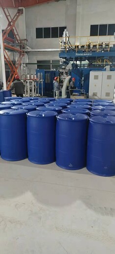 供应宁夏固原吹200公斤大蓝桶的机子-2022吹塑机批发价格