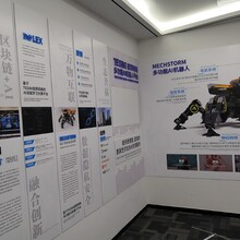 深圳广告展板喷绘印刷制作，公司文化墙kt板制作