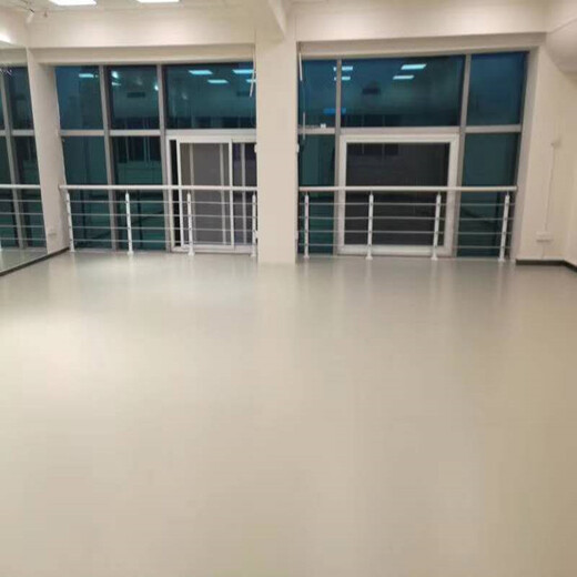 舞蹈教室地胶安装舞蹈教室防滑地胶鹏辉地板