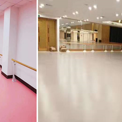 舞蹈地胶、舞蹈塑胶地板、舞蹈室地胶