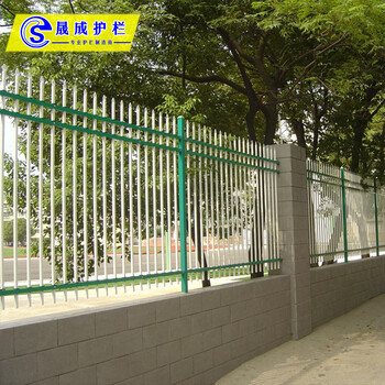 吴川焊接围墙栏杆开平庭院防护栏价格锌钢护栏定制