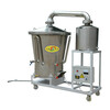純糧白酒釀酒設備，可移動雙層鍋蒸酒設備，不銹鋼燒酒鍋