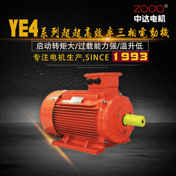 效率电动机YE4-315L1-2-160KW马达GB18613-2020