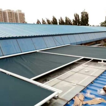 北京廠家定做陽光房隔熱簾電動天幕篷陽光房天棚簾