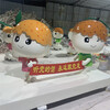 上海造型玻璃鋼雕塑吉祥物水果造型樣式獨特
