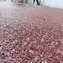 芜湖室外景观造型水洗石地坪铺装材料·露骨料透水砼施工