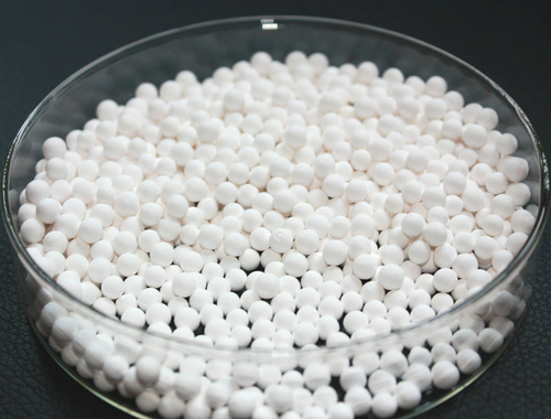 昆山AL2O3活性氧化铝原生球白色球体干燥剂除氟剂催化剂3-5/6-8
