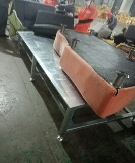 拆解工作台，深圳公明家具沙发拆解凸型工作台厂家图片3
