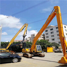 广州小松PC300机28米挖机加长臂