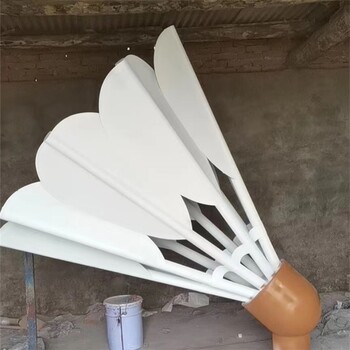 不銹鋼羽毛球雕塑定制廠家