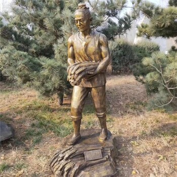 古代釀酒人物雕塑，傳統(tǒng)釀酒流程雕塑小品