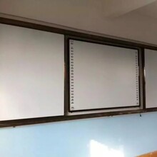 南宁教学磁性白板定制，移动白板支架，家用磁性白板写字板可擦图片