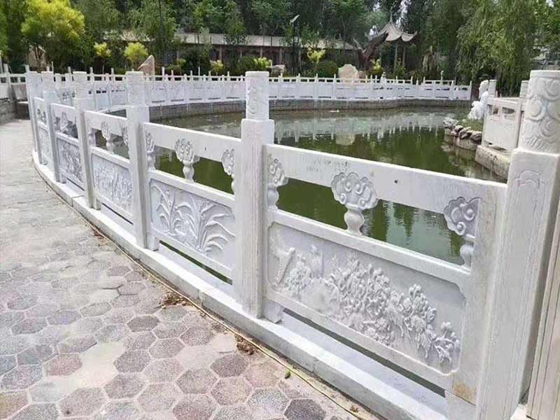 汉白玉石材栏杆