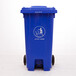 四川垃圾桶生产厂家批发南充120L加厚型塑料桶环卫挂车垃圾桶