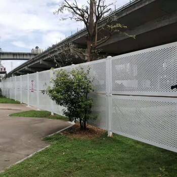 惠州冲孔围挡城区建筑工程安装2米高镀锌围栏挡板
