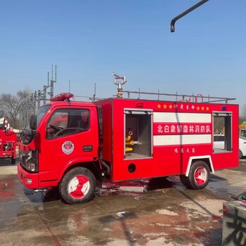 城鎮消防車微型消防車小型消防救援車水罐消防車