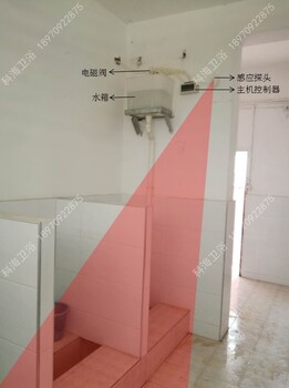 公共厕所节水器沟槽厕所感应器学校厕所感应节水器