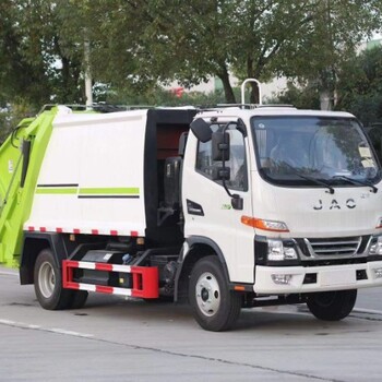 國六江淮駿鈴6方壓縮垃圾車