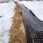 膨润土防水毯河道人工湖垃圾填埋场防水毯