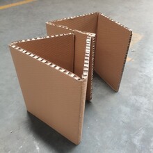 卧式冰柜包装用的纸板蜂窝类型厚衬垫子吸力型包装蜂窝板