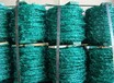 草场圈地热镀锌刺绳护栏网刺绳圈地铁丝网包塑刺绳
