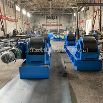 内蒙实力商家供应200吨100吨滚轮架电动滚轮架环缝自动焊接设备