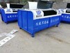 厂家销售车载可卸式垃圾箱地理式勾臂垃圾箱南昌生活垃圾收集箱