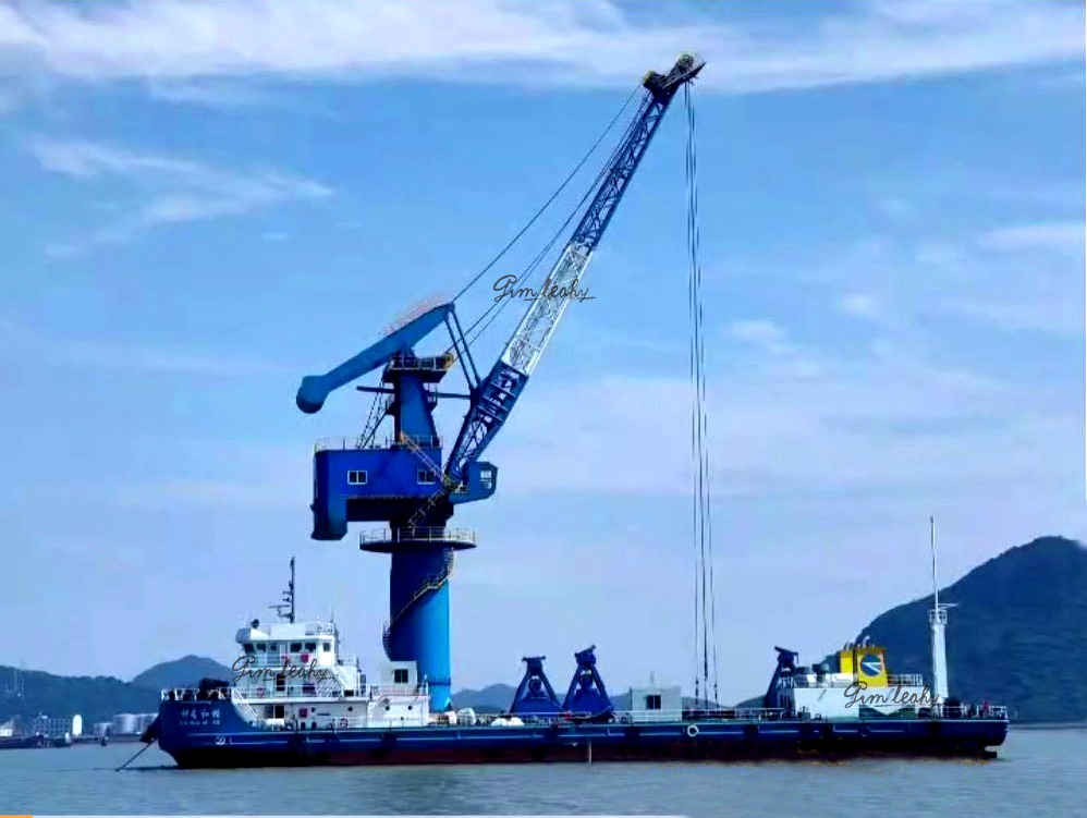 铝土矿过驳浮吊船出口马来西亚9 - 副本.JPG