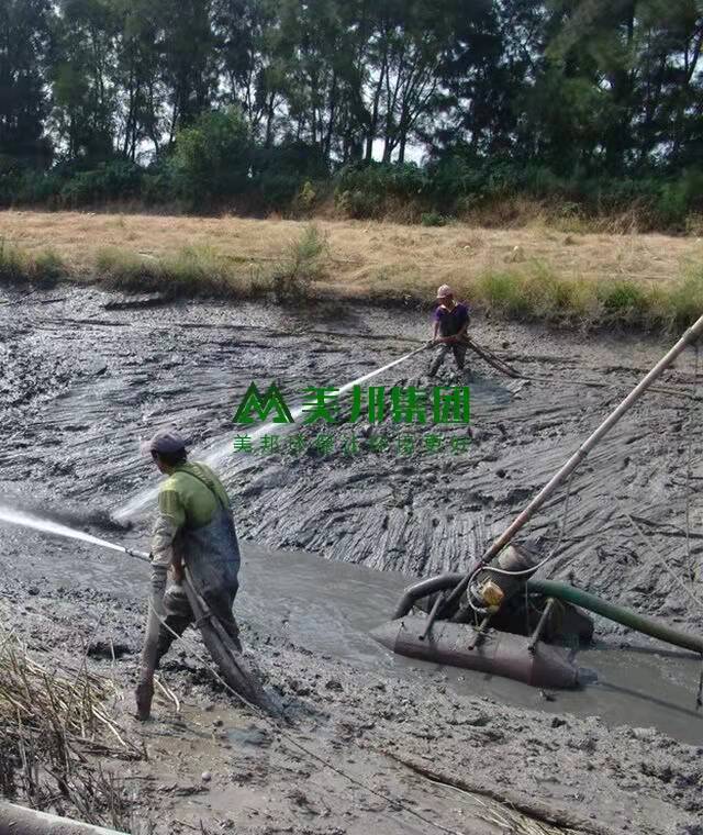 处理疏通河道淤泥设备广东美邦压滤机一站式服务