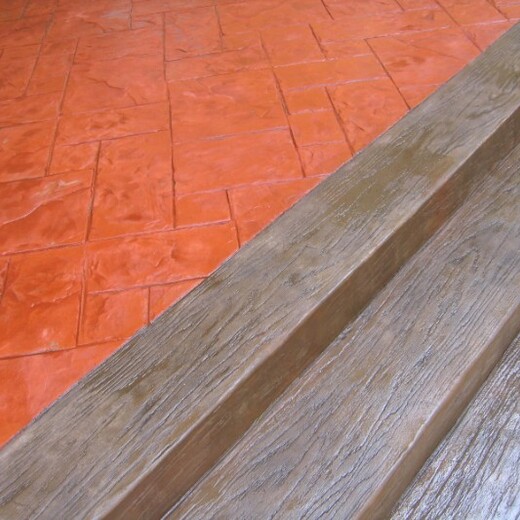 海南三亚彩色压模地坪材料销售,图们仿古地坪技术施工