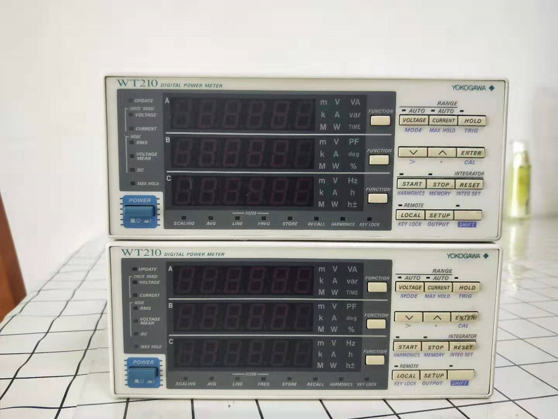 出售/回收YOKOGAWA横河 WT210 WT230 WT310/wt330数字功率计