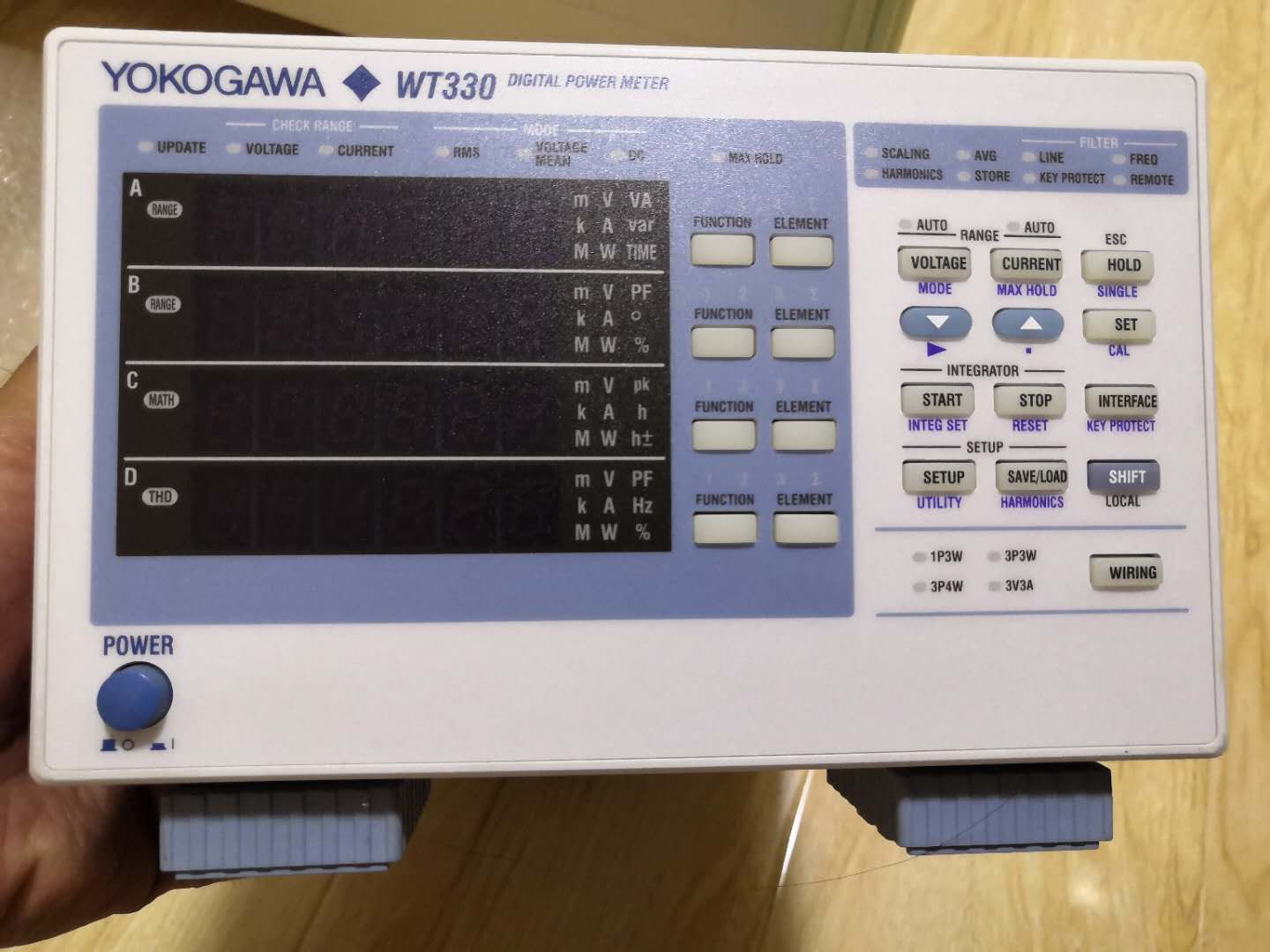 出售/回收YOKOGAWA横河 WT210 WT230 WT310/wt330数字功率计