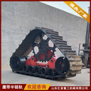 履帶式三角輪收割機(jī)拖拉機(jī)農(nóng)機(jī)改裝后收獲效率快