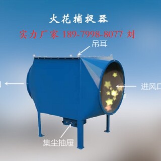 生物质锅炉火星捕集器除尘器阻火防爆装置图片2