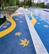 云南彩色地坪工程案例混凝土彩色路面项目施工