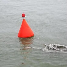 水利工程施工警示浮标水深危险标志