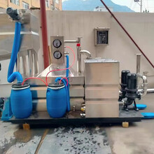 泉港污水处理设备油水分离设备一体式不锈钢污水提升装置
