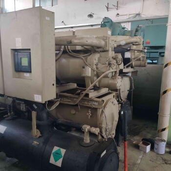 上海仓库转让特灵冷水机二手290冷吨特灵水冷螺杆式冷水机组
