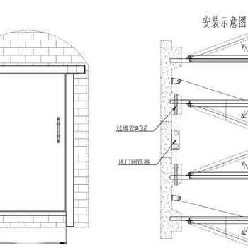 矿用自动无压风门气动控制装置