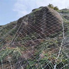 贵州六盘水防山体滑坡坠落石网SNS被动防护网护坡主动边坡防护网