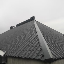 828型混凝土金属屋面瓦源头厂家1.0mm铝镁锰琉璃瓦屋顶铝瓦