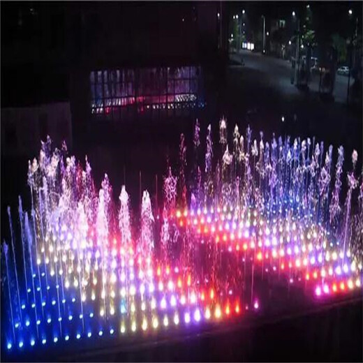 趣味喷泉设计制定_互动喷泉安装施工案例贵州重庆博驰