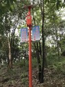 太陽(yáng)能語音提示器4G語音宣傳監(jiān)控桿-廣東佛安科技