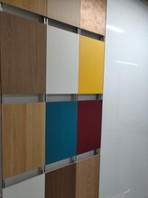 4mm覆膜金属板木纹色-室内墙板装饰材料-木纹金属覆膜板