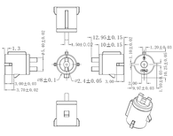 PR-T026D小家电阻尼器汽车内饰配件阻尼器缓冲器图片4